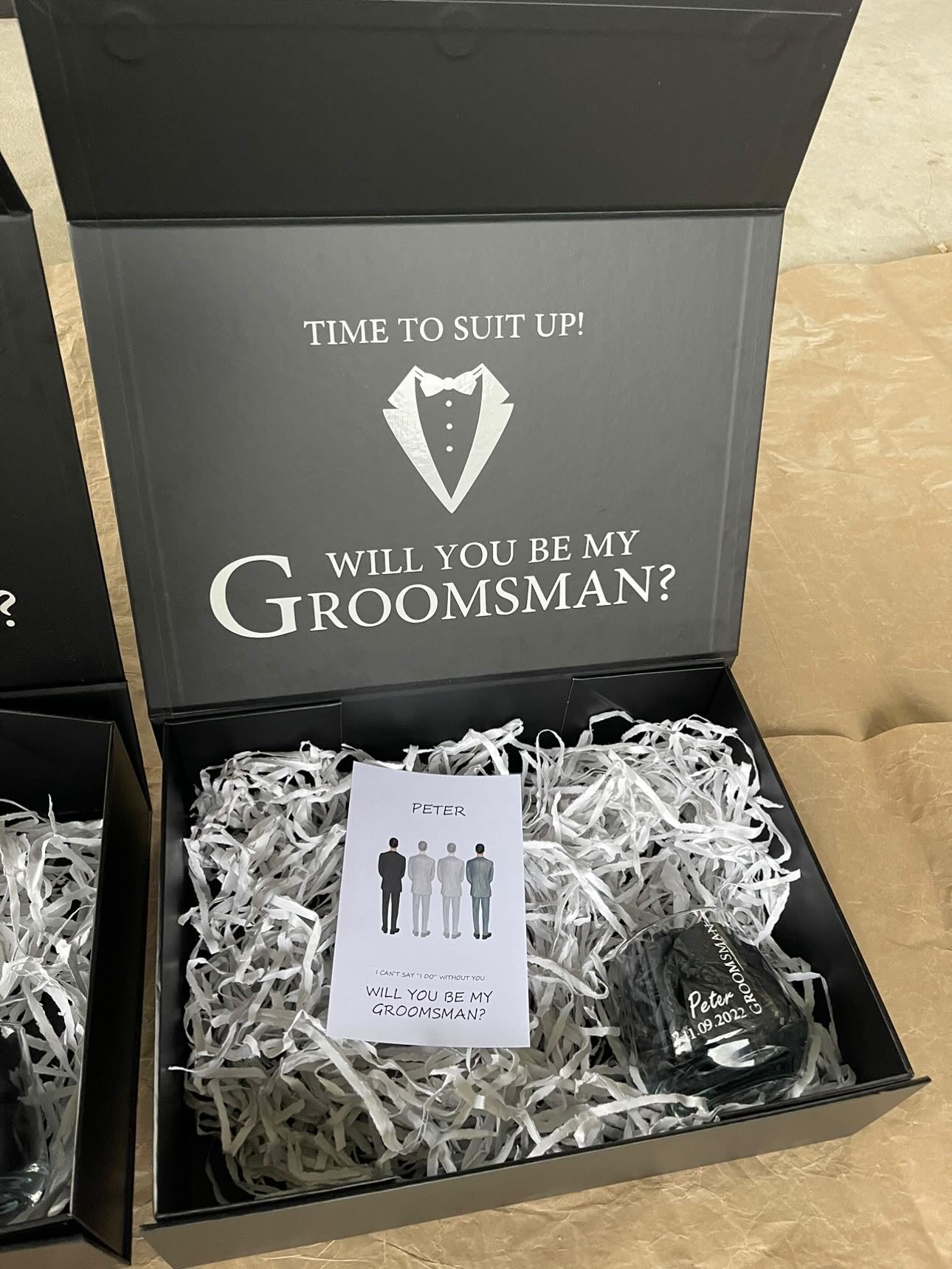 Groomsman Proposal Box